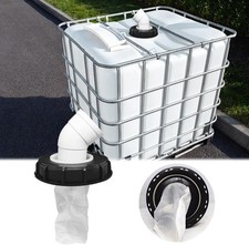IBC Filter Deckelfilter Nylon Wassertank Filter IBC Tank Regenwasserfilter 163mm