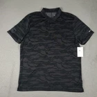 Nike Polo Shirt Mens Size XL Gray Camouflage Law Supply Golf Casual Short Sleeve