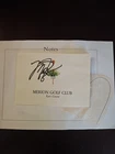 MICHAEL JORDAN GOAT SIGNED AUTOGRAPH ON MERION EAST GOLF SCORE CARD W/ JSA COA