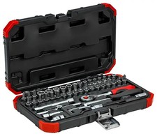 New Gedore Red Socket Wrench Set 14 46 Pieces 4-14 Mm - Pn 3300052