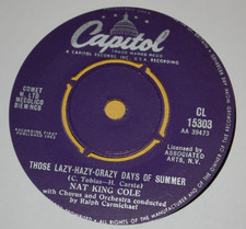 Nat King Cole – Those Lazy-Hazy-Crazy Days Of Summer   -  7