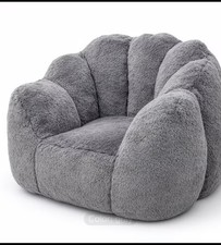 Floral Giant Bean Bag Chair 110cm Comfy Lounge Seat Living Room Bedroom