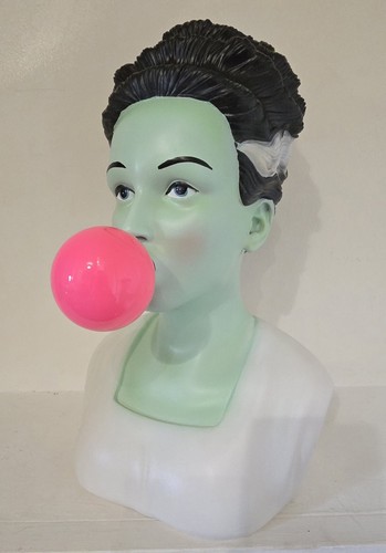Tk Maxx Halloween,Stunning Frankenstein’s Bride Bust Rockabilly Pin Up Bubblegum