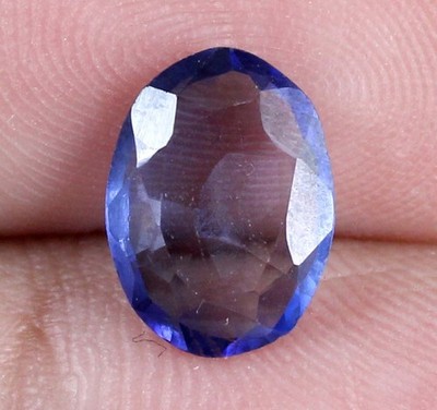 AGI Zertifiziert Natürlicher Ceylon Blau Saphir 1.70 Ct Oval Gem T13596
