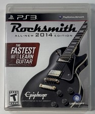 Rocksmith 2014 Edition (Sony PlayStation 3 PS3, 2013) W/ Manual - TESTED WORKS