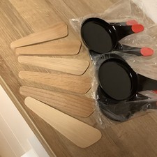 AMC Raclette Zubehör – Pfannen Und Spateln – 12 Teile – Neuwertig