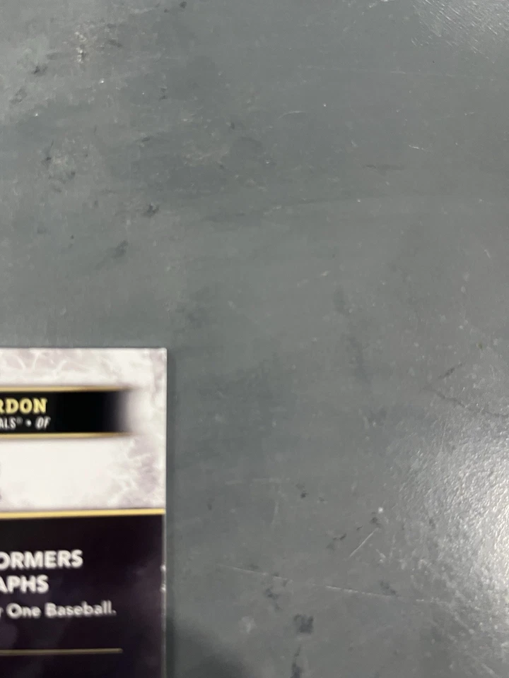 2025 Topps Tier One - Alex Gordon Prime Performers Auto /249 Kansas City Royals - Imagem 2 de 4