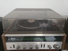 Vintage Sony HP-210 Stereo Music System FM AM Receiver Turntable Main Unit