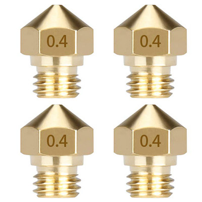 4x nozzle nozzle 0.4mm for FlashForge Finder, Creator X, Creator Pro 3d printer
