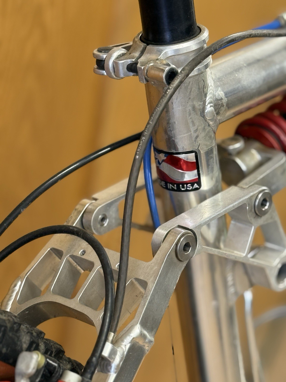 Manitou vintage MTB, Girvin Fork, 26” Wheels 