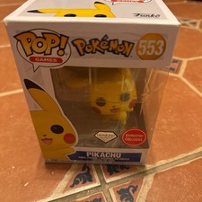 Funko Pop! Vinyl Pokémon Pikachu Diamond GameStop Exclusive Figure #553