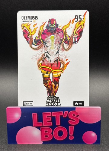 Bo Jackson Battle Arena Ozzmosis `Ozzie Albies` Blizzard Fire #BLBF-385 🔥🔥