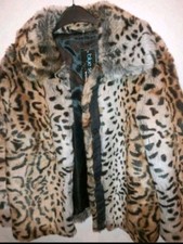 Edel Qualität Marke BLUE SEVEN  kunstpelz jacke damen 