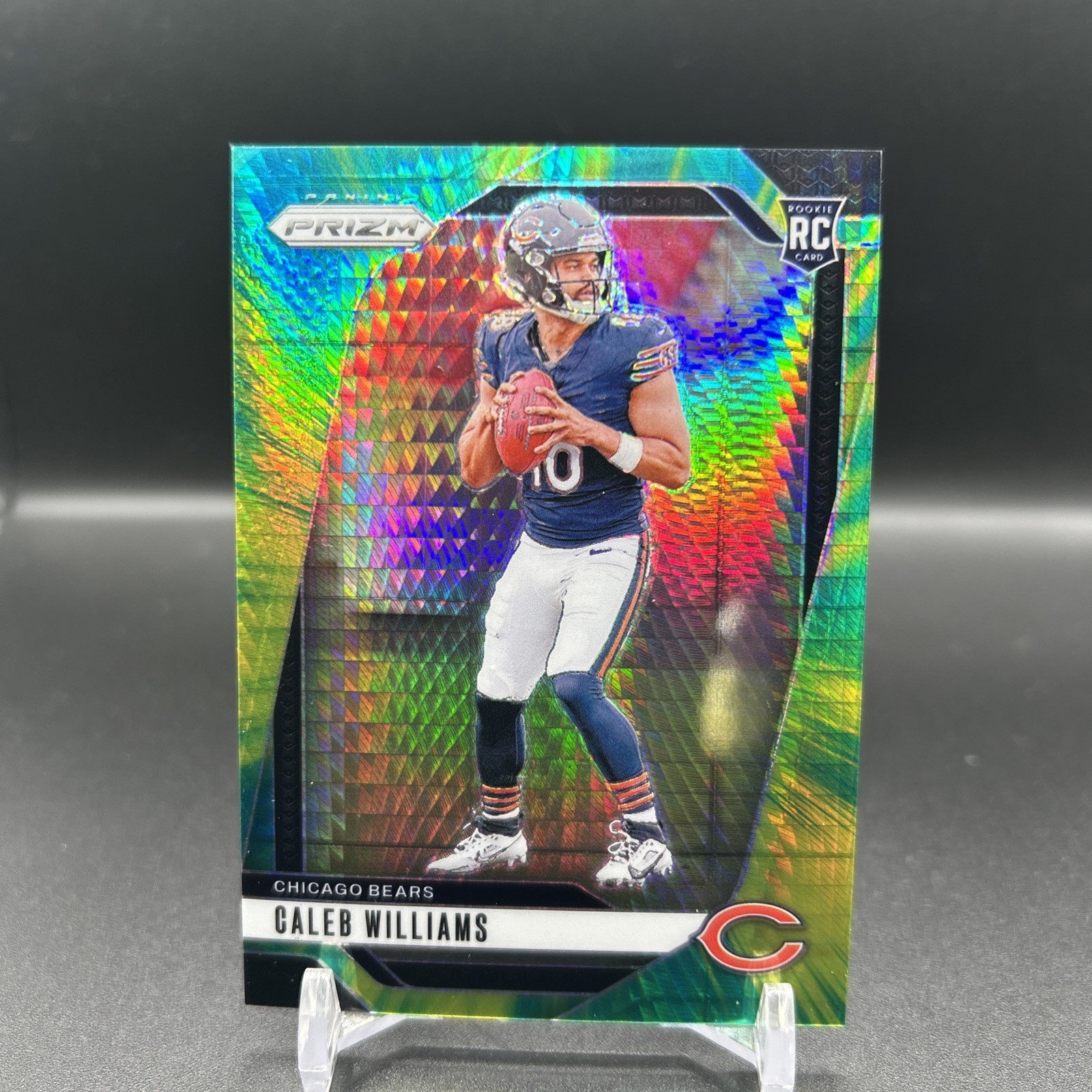 2024 Panini Prizm - Rookies Caleb Williams #301 Hyper Prizm /180 (RC)