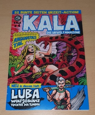 KALA # 4 (deutsch) Weissblech Comics +++++ KALA die Urweltamazone