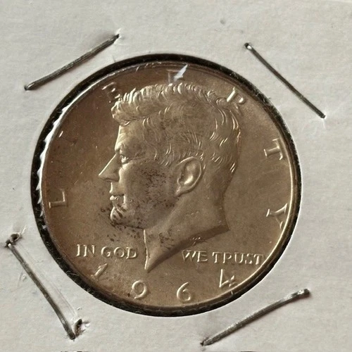 (A) Uncirculated 1964 90% Silver Kennedy Half Dollar Uncirculated