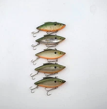(5) Bill Lewis Rat-L-Trap 1/2 oz Lipless Crankbait Fishing Lure Lot of 5