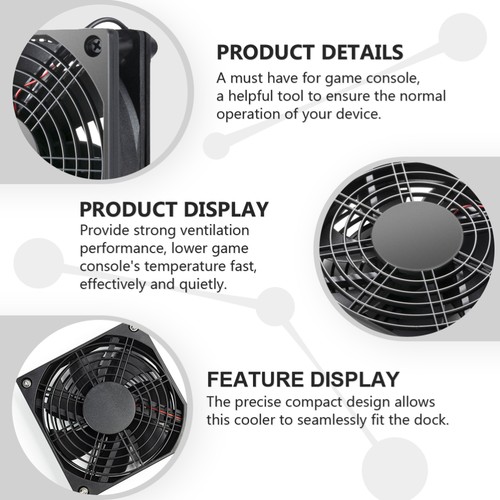 Ventilateur De Refroidissement USB Refroidisseur D'armoire Informatique - Afbeelding 4 van 12