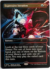 Magic The Gathering: Expressiv Iteration NM Eng Secret Lair Promo ( Slp )