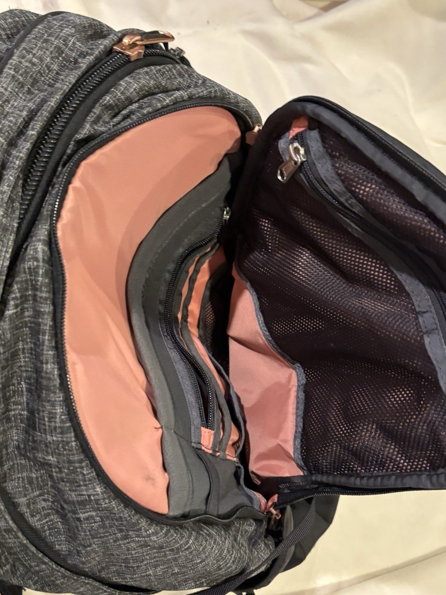 The North Face Surge Backpack Gray FlexVent Padded Travel  display picture 1