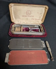 1920's Rolls Razor Blade VISCOUNT Men's Safety Shave Made In England