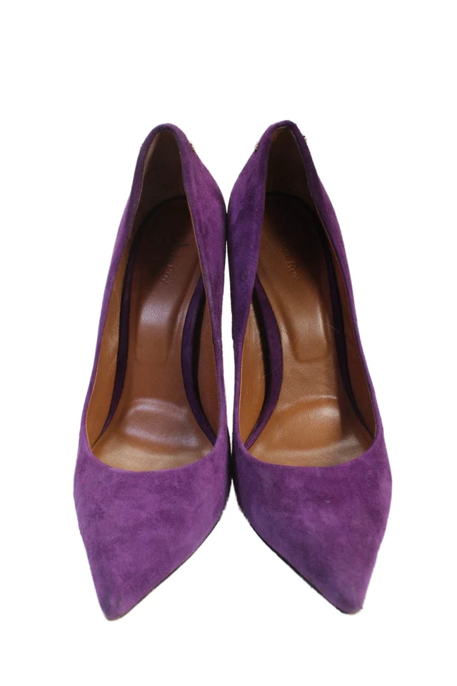 Rachel Roy Mujer Gamuza Texturizada Punta Tacones Sin Cordones Berry Talla 8.5 Foto 2 de 4