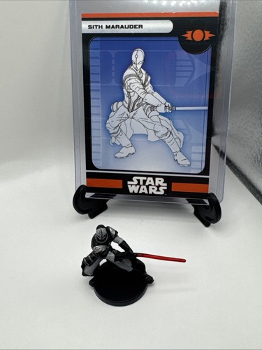 Star Wars Miniatures WOTC Knights of the Old Republic Sith Marauder 19/60 + Card