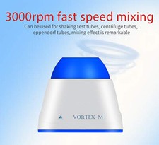 Mini Lab Vortex Shaker Vortex Mixer 3000RPM For Test Tube Tattoo Ink Nail Polish