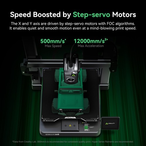 Creality Hi 3D Drucker | 600mm/s | 16 - Farben | CFS | EU-Konform - Afbeelding 9 van 12