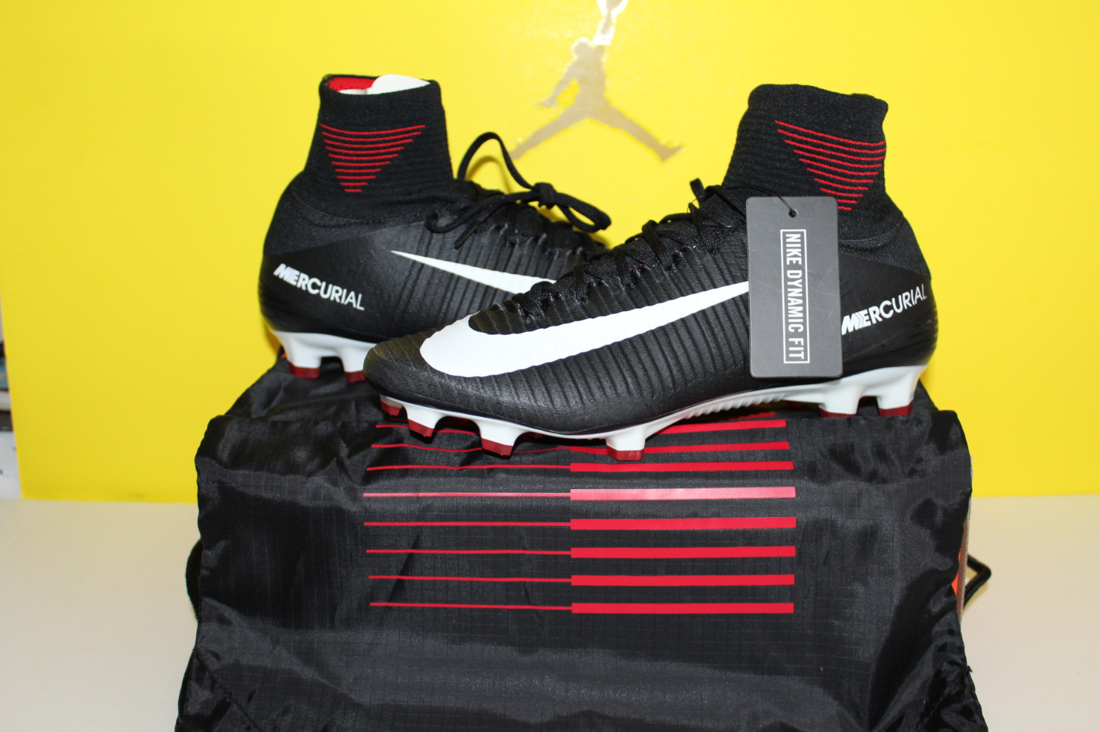 NIKE MERCURIAL SUPERFLY V DF FG BLACK-WHITE-DARK GREY-RED Price reduction Cheap and beautiful fashion NIKE MERCURIAL SUPERFLY V DF FG BLACK-WHITE-DARK GREY-RED Price reduction Cheap and beautiful fashion