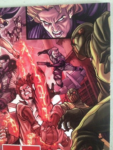 SECRET WARRIORS #1 Apr 2009 09 Quake Druid Slingshot Nick Fury Marvel Comic - Picture 6 of 6