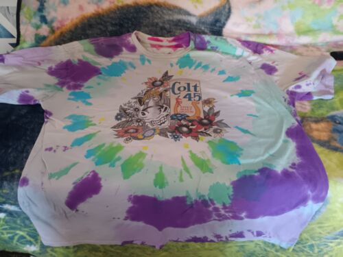 Colt 45 Tie Dye T-shirt No Tag Size XL - Picture 1 of 3