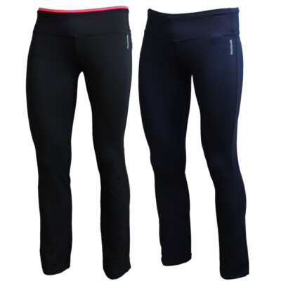 Reebok SE PP FIT BT blau schwarz Damen Sporthose Leggings Training Fitness NEU 