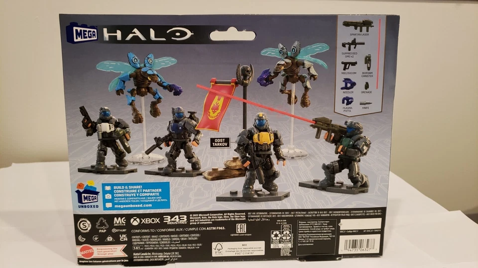 *NEW* Halo UNSC ODST Hive Exterminators Battle Of Mombasa HHC37 Mega *Read - Image 3 of 4