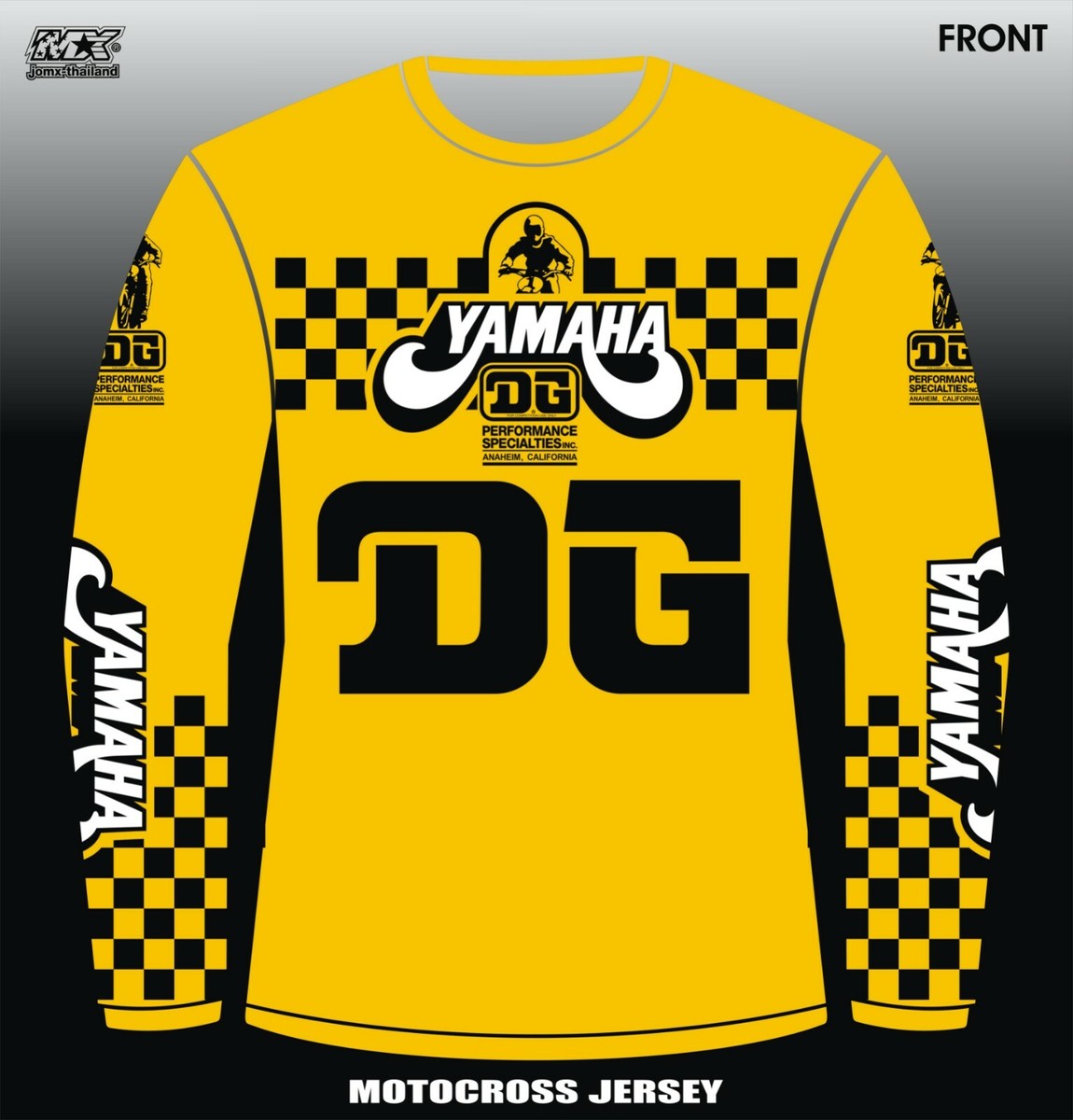Customize Vintage Motocross Dg Yamaha Jt Your Name+Number Customize Vintage Motocross Dg Yamaha Jt Your Name+Number