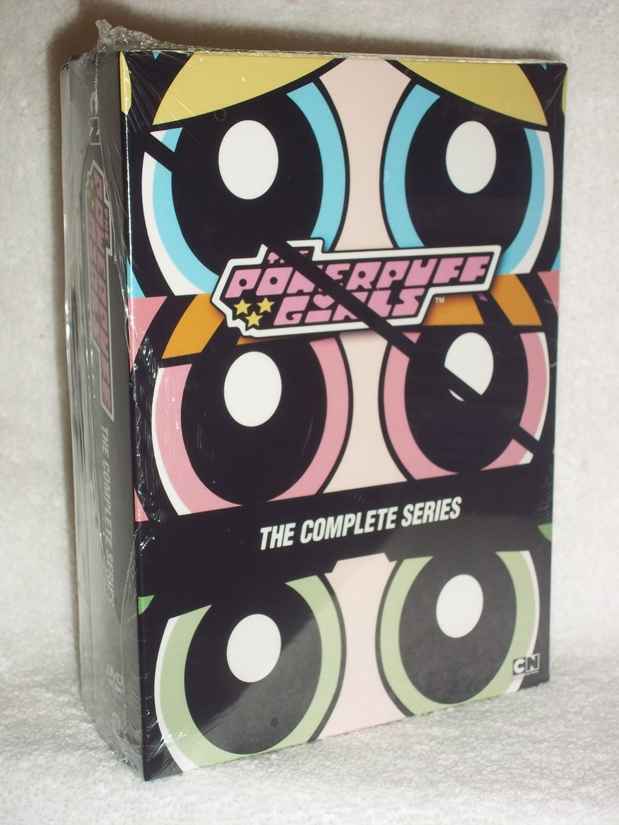 Powerpuff Girls Complete Series + Movie (DVD, 2010, 7-Disc