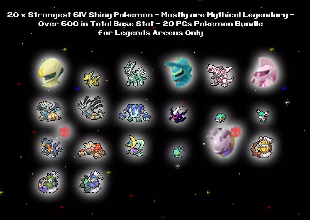  elymbmx 6IV and Shiny Palkia, Giratina, and Dialga