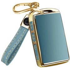 For Mazda Cx5 Key Fob Cover And Leather Keychain - Full Cover Key Case For Ma...