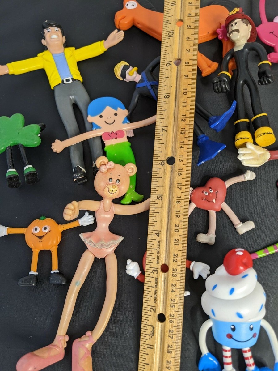 Vintage Bendy Bendable Toys Mixed Lot | eBay