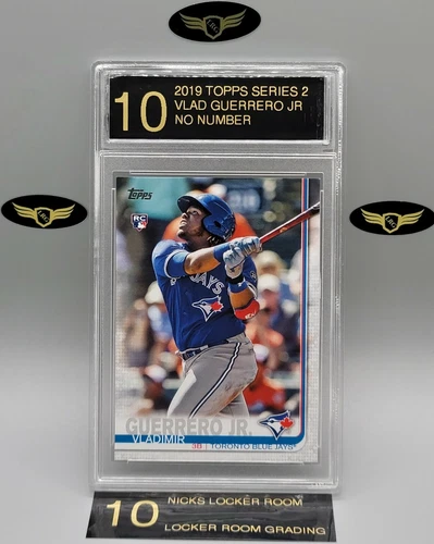 2019 Topps Series 2 Toronto Blue Jays VLADIMIR GUERRERO JR rookie RC mint LRG 10