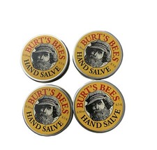 Burt's Bees Hand Salve, .3oz per tin, Farmer  s Friend Brand New Unopened 4 pack