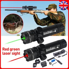 Red/ Green Dot Laser Sight Designator Air Gun Rifle Mount Tactical Hunting Scope