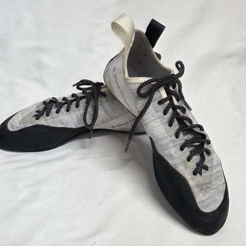 Women's Rock Climbing Shoes Sz 9 BLACK DIAMOND EQUIPMENT Momentum Gray - Picture 2 of 8