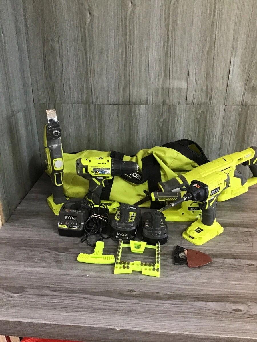 Ryobi outlet p215 set