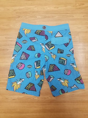 Maui and Sons Boy's 12 Swimming Board Shorts Trunks Colorful Stretch Pockets - Picture 4 of 5