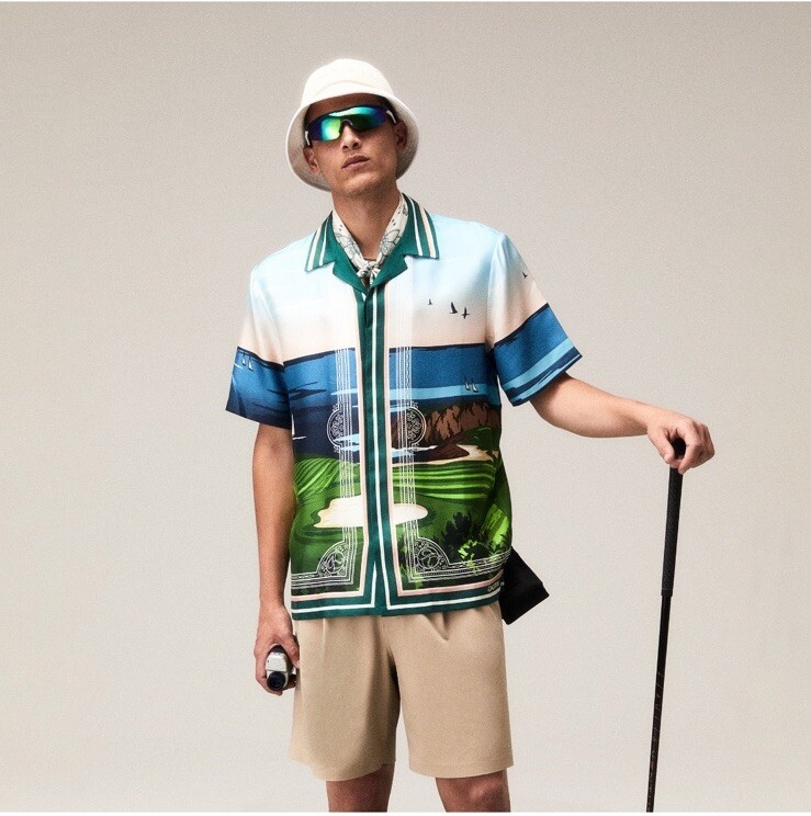 メンズウェア Kith TaylorMade Stinger Camp CollarShirt KITH FOR TAYLORMADE STINGER CAMP COLLAR SHIRT - FAIRWAY 2024