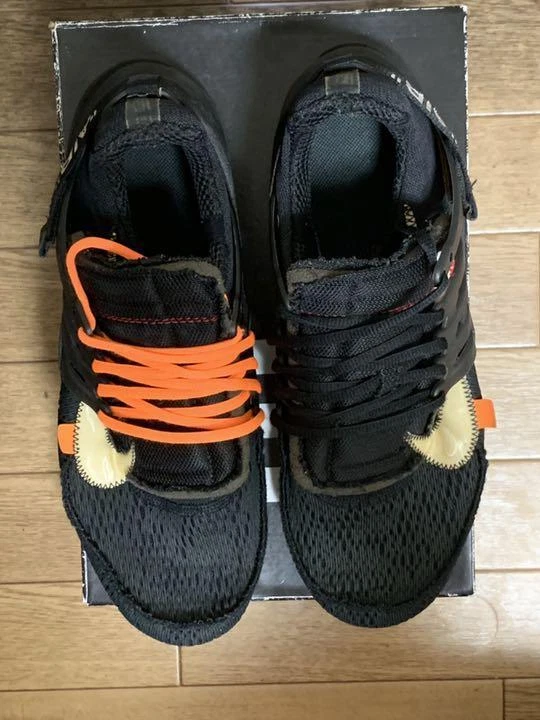 2018 Nike Off White Air Presto Black White The Ten AA3830-002 US11 29cm used