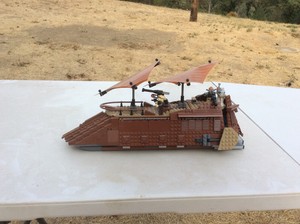 Details About Lego Star Wars Jabbas Sail Barge 75020 Wminifigures 100 Complete