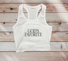 god_s favorite cropped tank top
