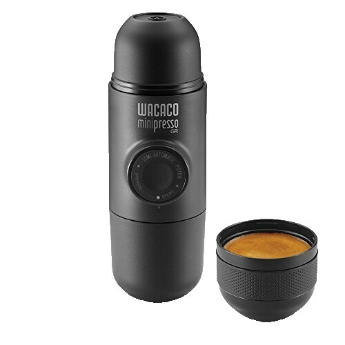 WACACO Minipresso GR Portable Espresso Machine for Ground Coffee 
